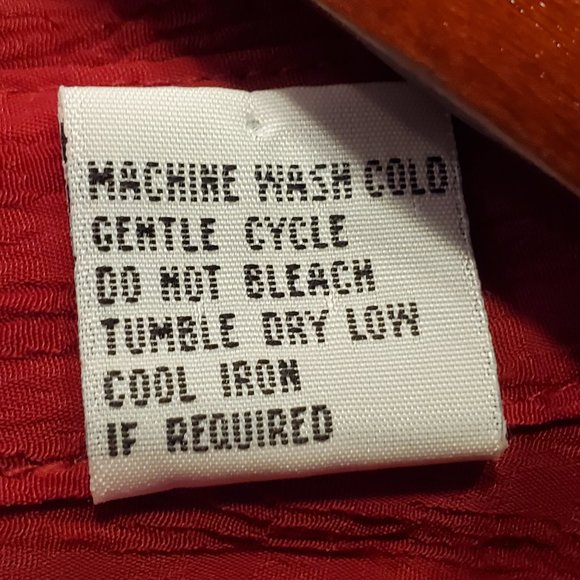 APPARENZA Women's Hidden Button Blouse Long Sleeve Top Size Med With 2 Pockets - Picture 8 of 9